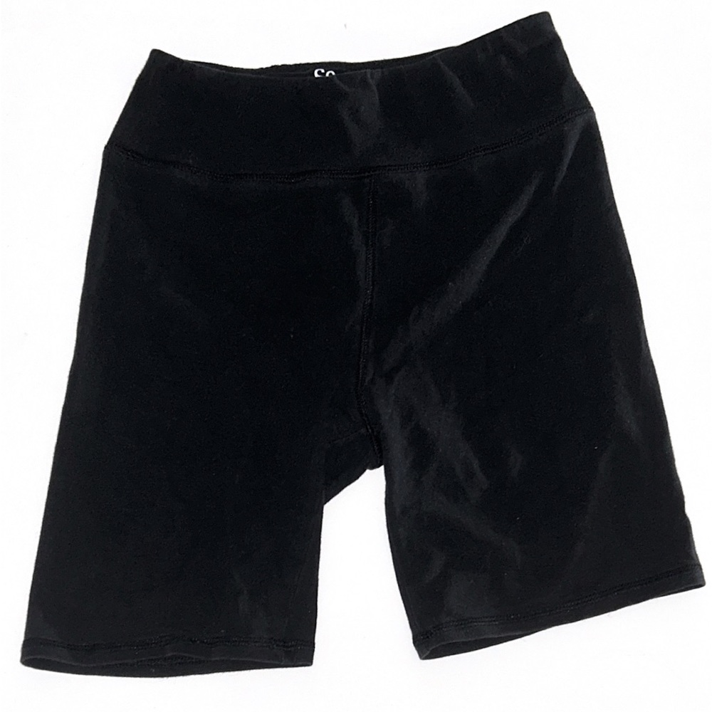 Black target biker shorts size xs